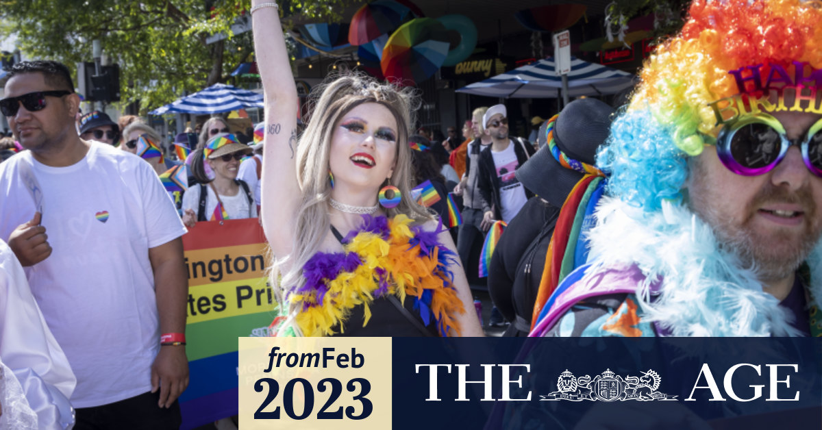 Melbourne Pride 2023 Colours of the world come out to show their Pride